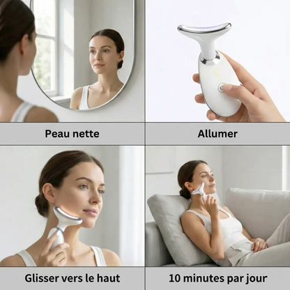 TheGlowra™ 7-in-1 LED Facial Sculptor